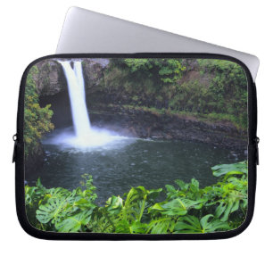 Capa Para Notebook Havaí, Ilha Grande, Hilo, Cachoeira Arco-Íris, Exu
