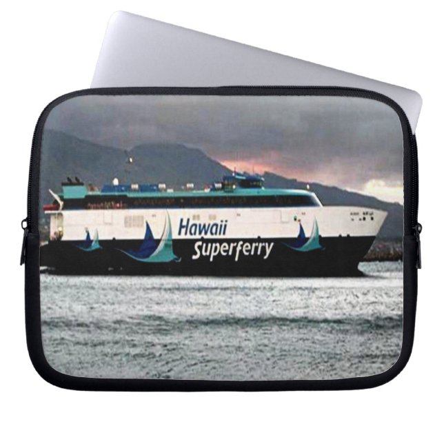 Capa Para Notebook Hawaiai Superferry Eletrônicos Bag (Frente)