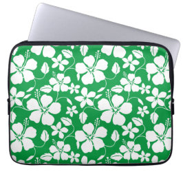 CAPA PARA NOTEBOOK HAWAIIAN HULA (HIBISCUS) VERDE