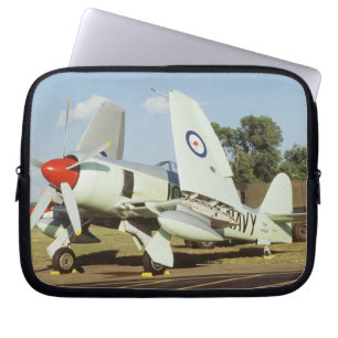 Capa Para Notebook Hawker Sea Fury na CAF, ala de Minnesota, no