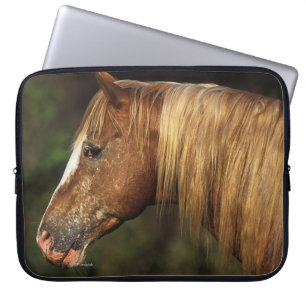 Capa Para Notebook Headshot 1 do cavalo do Appaloosa