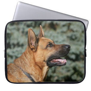 Capa Para Notebook Headshot 1 do german shepherd
