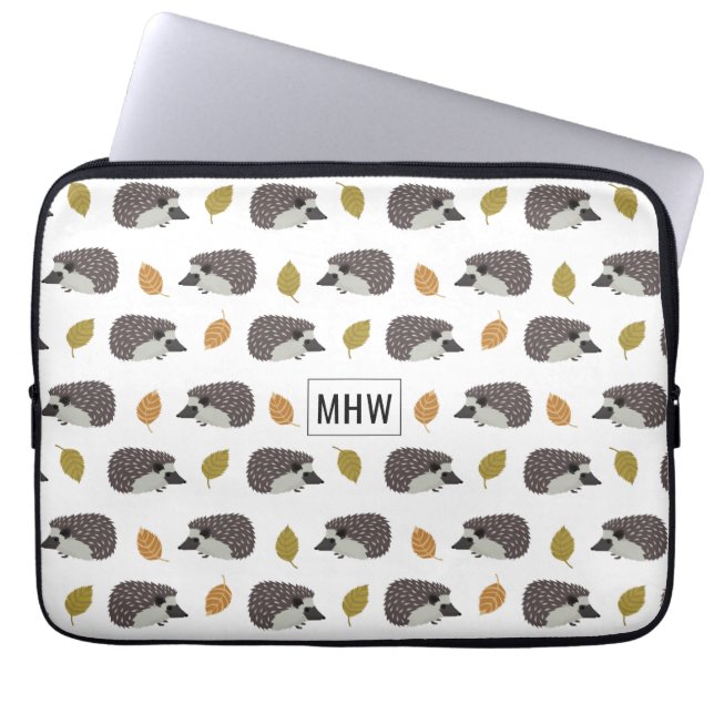 Capa Para Notebook Hedgehog bolsas de laptop personalizadas de monogr (Frente)