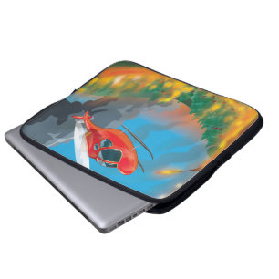 Capa Para Notebook Helicóptero de Emergência