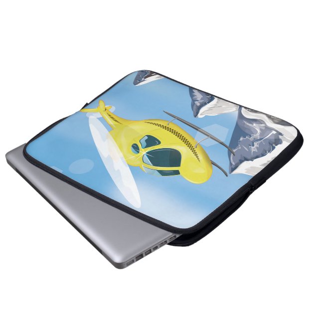 Capa Para Notebook Helicóptero de Resgate (Frente Inferior)
