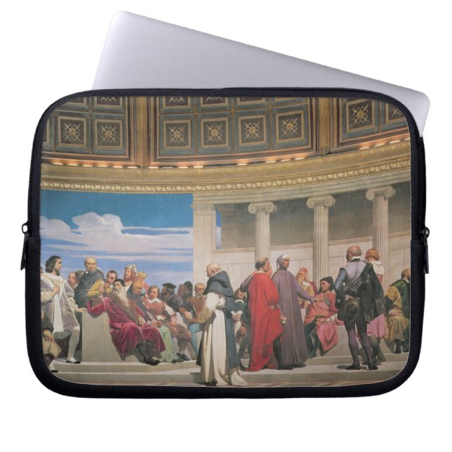 Capa Para Notebook Hemiciclo: Artistas de todas as idades, detalhe do (Frente)