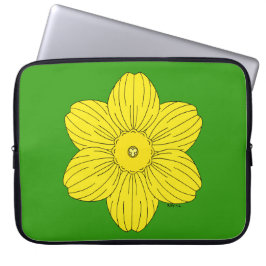 Capa Para Notebook Heraldic Daffodil