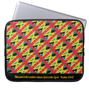 Capa Para Notebook Herança dupla JAMAICA GRENADA Escritura Cristã