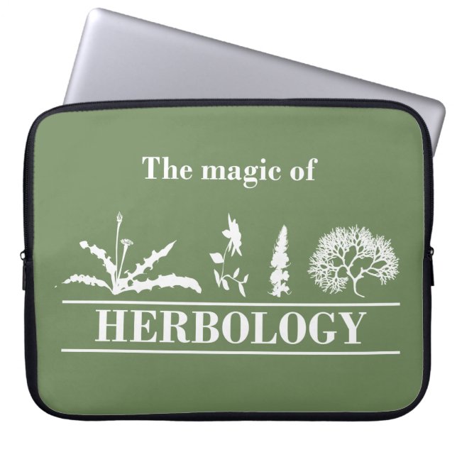 Capa Para Notebook herbologia (Frente)