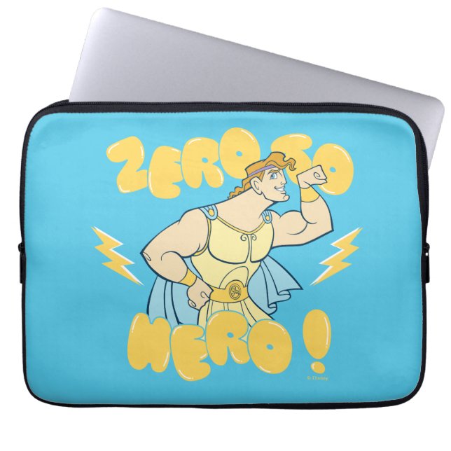 Capa Para Notebook Hercules - Zero to Hero Laptop Sleeve (Frente)