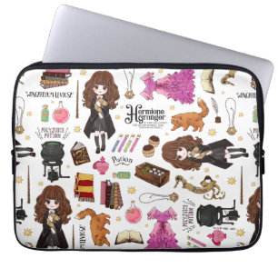Capa Para Notebook Hermione Granger Aquarela Mágica