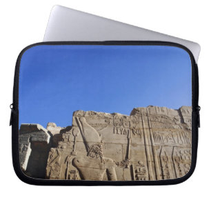 Capa Para Notebook Hieróglifos antigos na parede, Templo de Karnak,