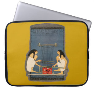 Capa Para Notebook Hieroglyphics do fazer do tapete das mulheres do