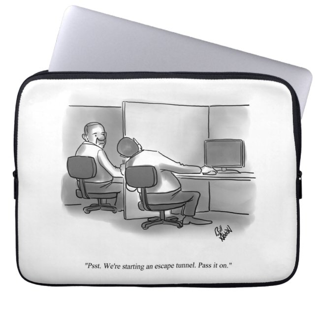 Capa Para Notebook Hillarious Workplace Humor (Frente)