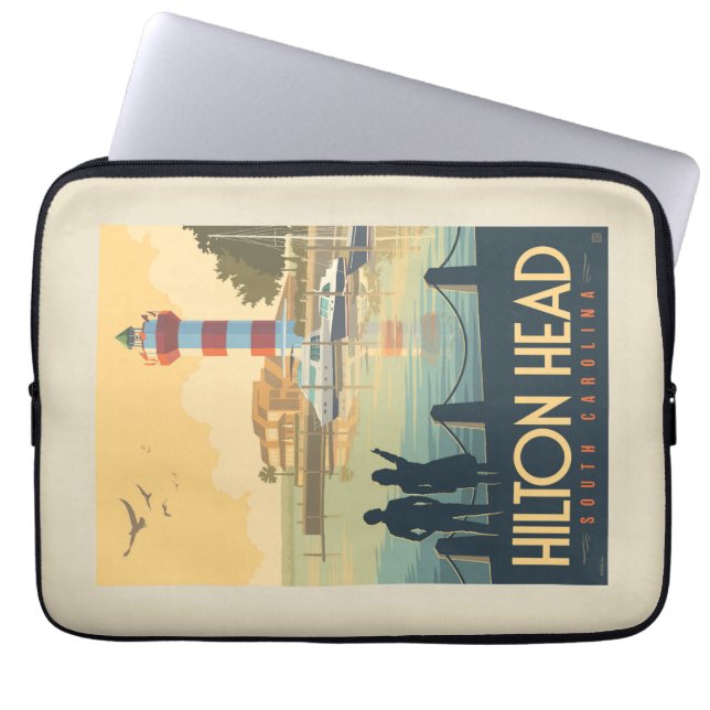 Capa Para Notebook Hilton Head | Carolina do Sul (Frente)