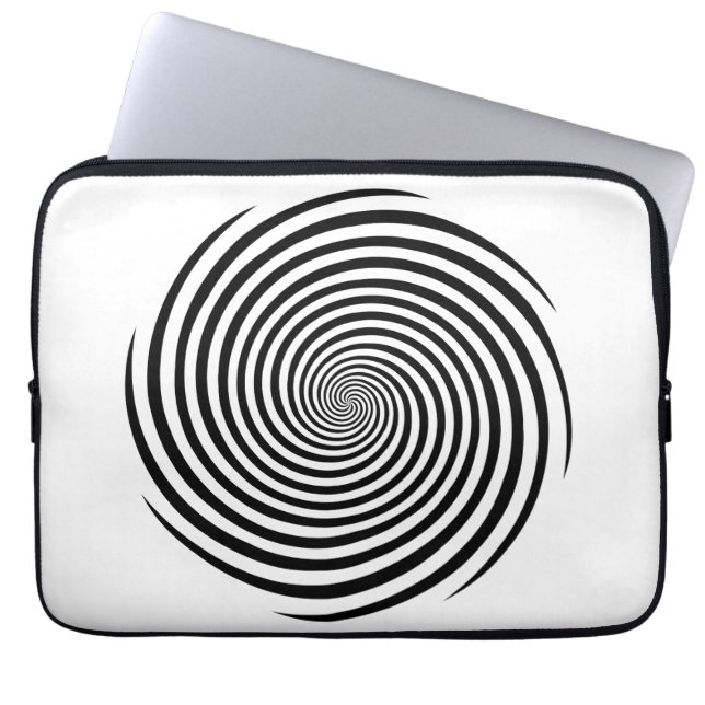 Capa Para Notebook Hipnose Espiral (Frente)