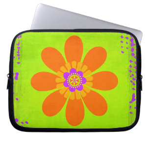 Capa Para Notebook Hippie Flower