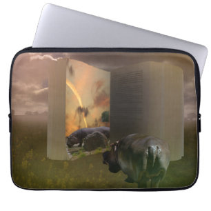 Capa Para Notebook Hippo Story Book, Bolsa de laptop