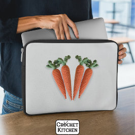 Capa Para Notebook Hipster de Crochet de Carrots Minimalista de Amigu