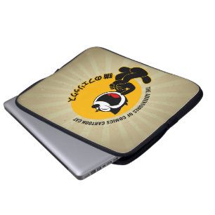 Capa Para Notebook História em quadrinhos Cartoon Cat   15"