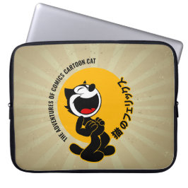 Capa Para Notebook História em quadrinhos Cartoon Cat | 15"