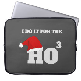 Capa Para Notebook Ho Ho Ho | Presente de Natal Engraçado