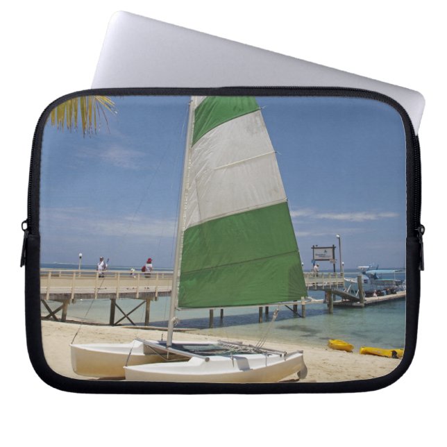 Capa Para Notebook Hobie Cat, Plantation Island Resort (Frente)