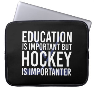 Capa Para Notebook Hockey é importante presentes de Hockey Engraçad