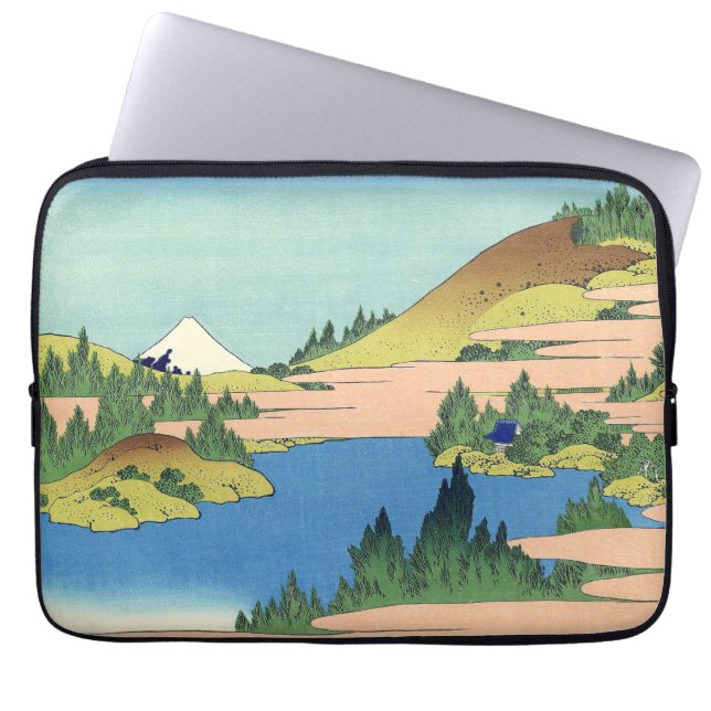 Capa Para Notebook Hokusai Hakone Lake in Sagami Province  (Frente)