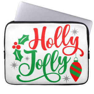 Capa Para Notebook Holly Jolly Christmas Song