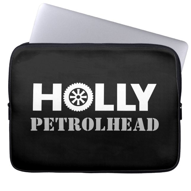 Capa Para Notebook Holly Petrolhead (Frente)