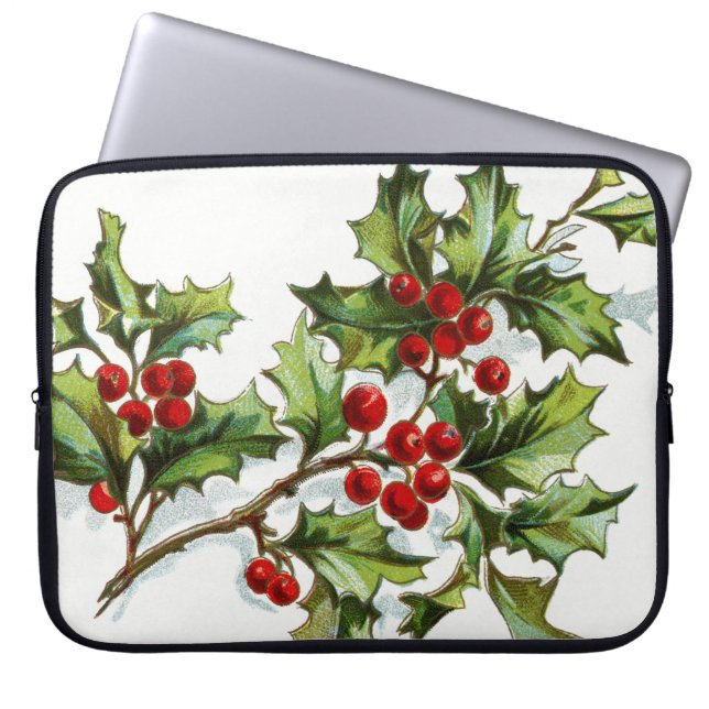 Capa Para Notebook HollyBerries 001 (Frente)