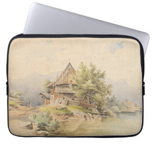 Capa Para Notebook Holzhütte am See - Carl Lafite