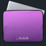 Capa Para Notebook Homem roxo personalizado<br><div class="desc">Homem roxo personalizado</div>