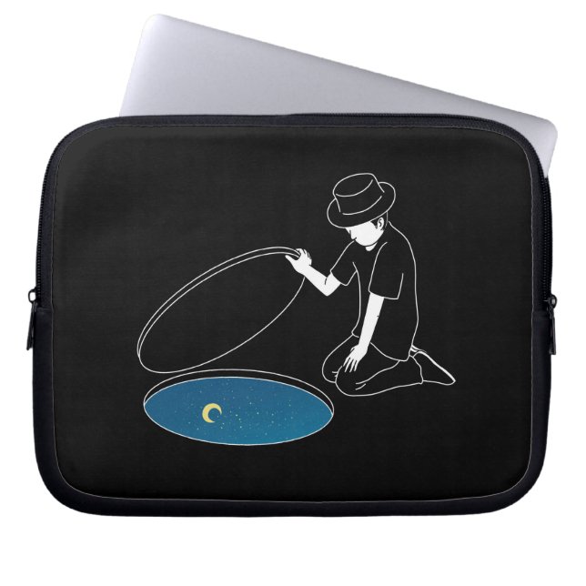 Capa Para Notebook Homem | Zazzle_Growth. (Frente)