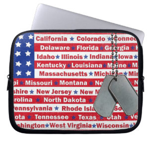Capa Para Notebook Homenagem Americana