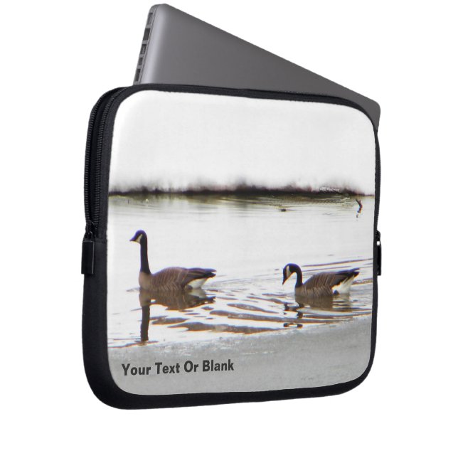 Capa Para Notebook Honkers - Canadá Geese (Frente Esquerda)