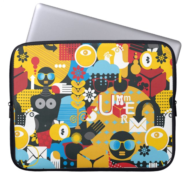 Capa Para Notebook Hora de Verão (Frente)