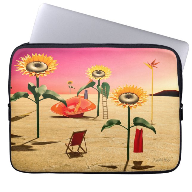 Capa Para Notebook Horário de Verão (Frente)