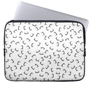 Capa Para Notebook Horizontal, Irídio, Eletrônicos de enguia preta