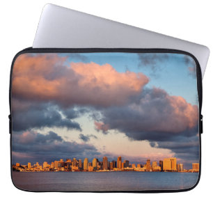 Capa Para Notebook Horizonte urbano da cidade de San Diego Bay
