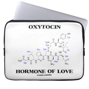 Capa Para Notebook Hormona do Oxytocin do amor (química)