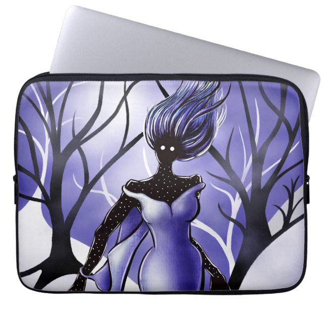 Capa Para Notebook Horror Fantasy Art Witch (Frente)