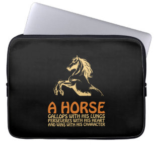Capa Para Notebook Horse Art A Horse Gallops
