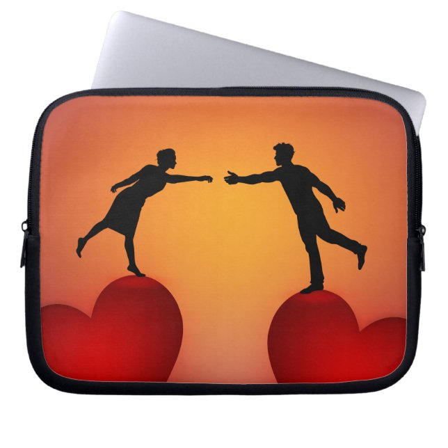 Capa Para Notebook Housse Pour Ordinateur Portable Besoin d'amour (Frente)