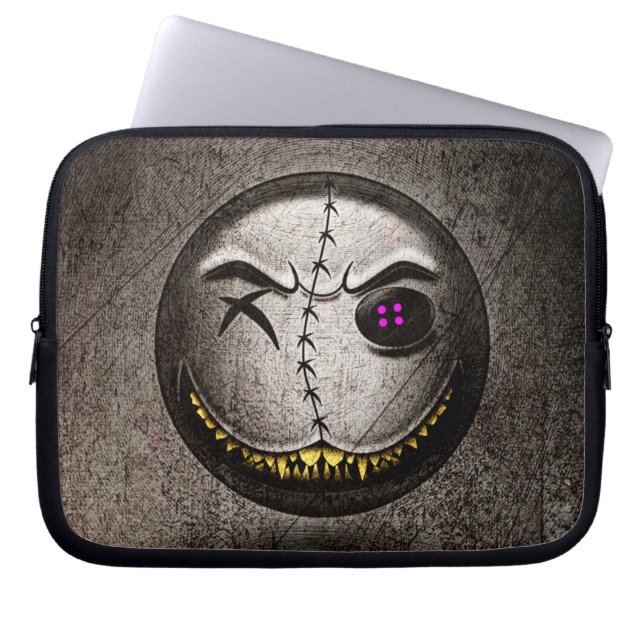 Capa Para Notebook Housse Pour Ordinateur Portable Scarmoji Rétro (Frente)