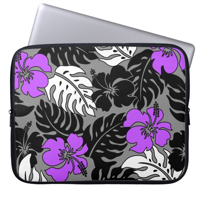 Capa Para Notebook Huakini Bay Havaiano Hibiscus Neoprene Wetcase (Frente)