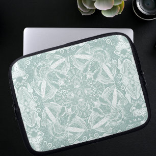Capa Para Notebook Hummingbird Mandala