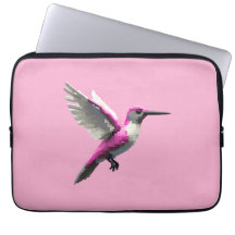 Hummingbird Rosa Pixelado-
