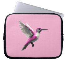 Hummingbird Rosa Pixelado-